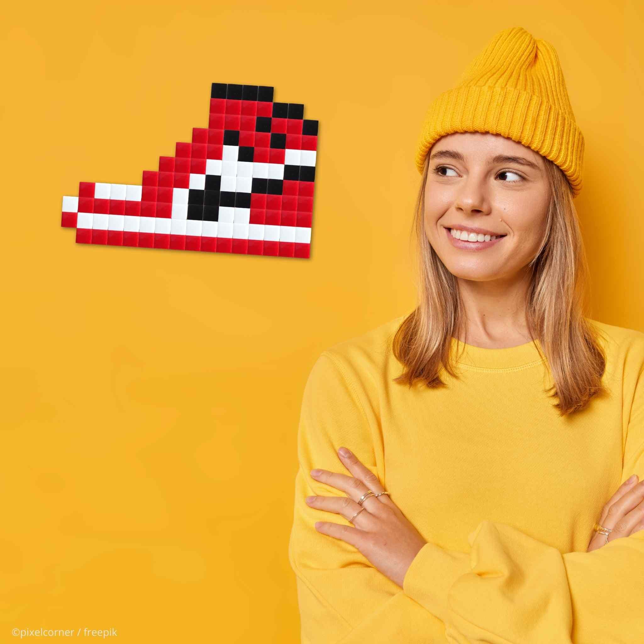 La Sneaker(s) - Art kit mosaïque Pixel Corner